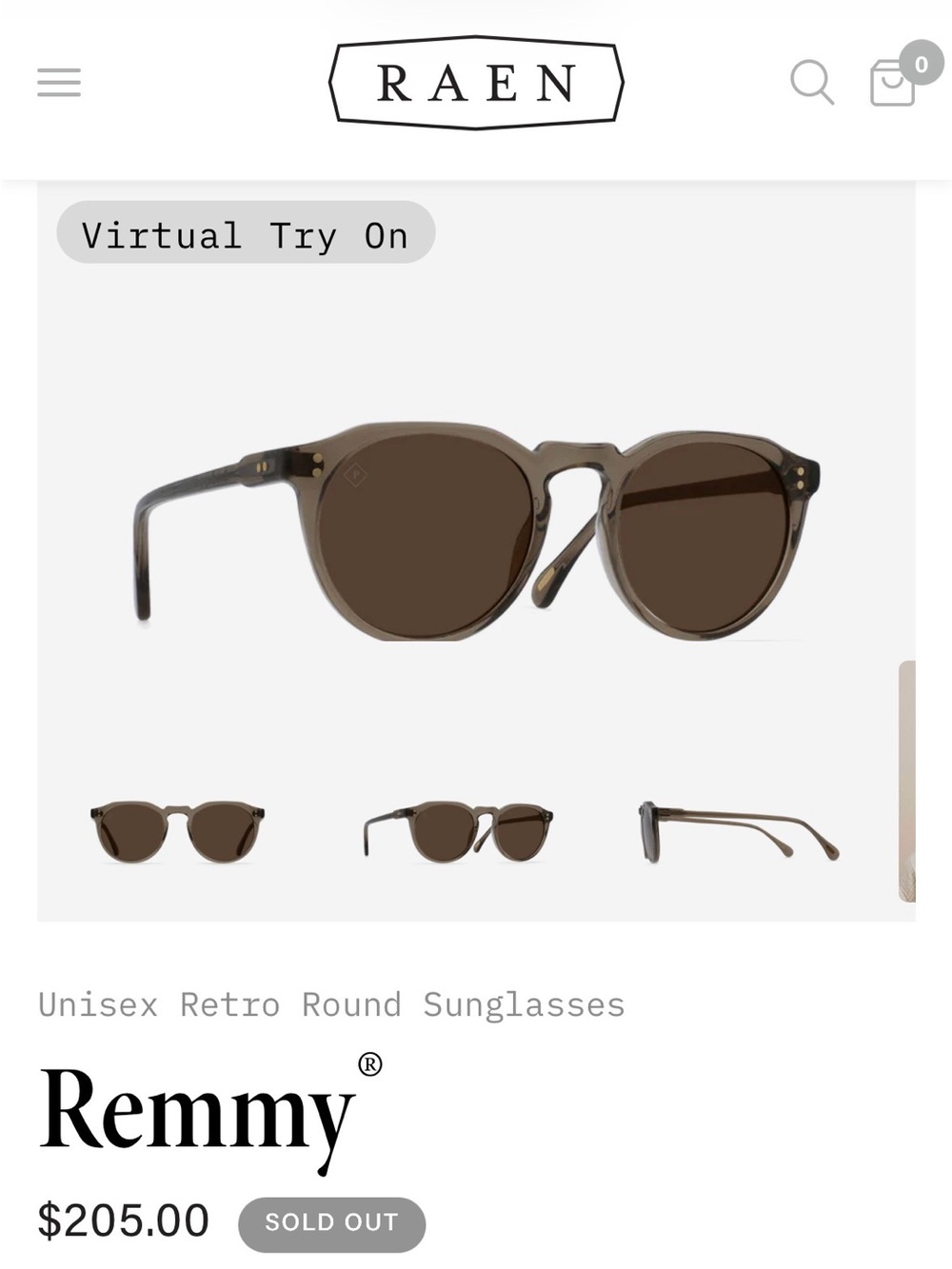 RAEN Remmy Round Glasses - PRESCRIPTION LENS